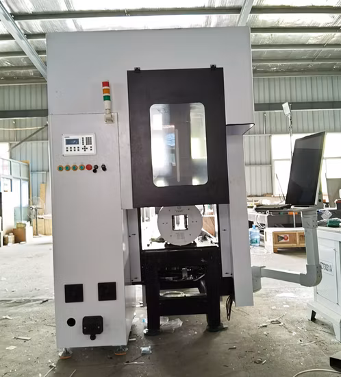 Hochgeschwindigkeits-Rohrlaserschneiden / CNC-Faserlaserschneidemaschine zum Metallrohrschneiden 3000-W-Metallrohrschneiden