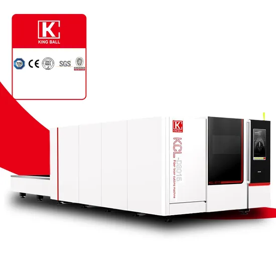 Kcl-D Edelstahl-Aluminium-Kupfer-CNC-Blechplatte oder Rohrfaser-Laserschneidemaschine